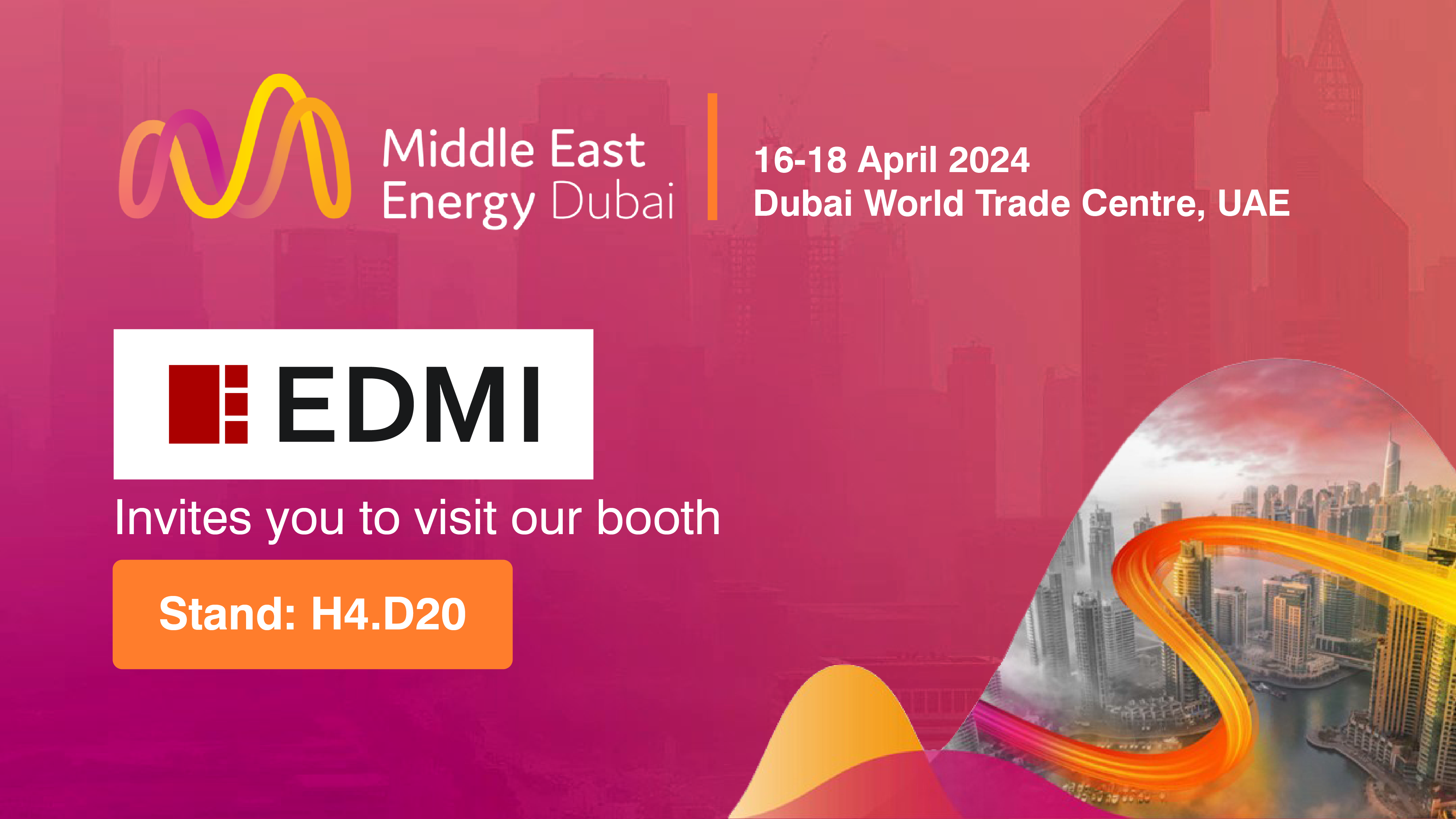 Middle East Energy 2024 EDMI Meters