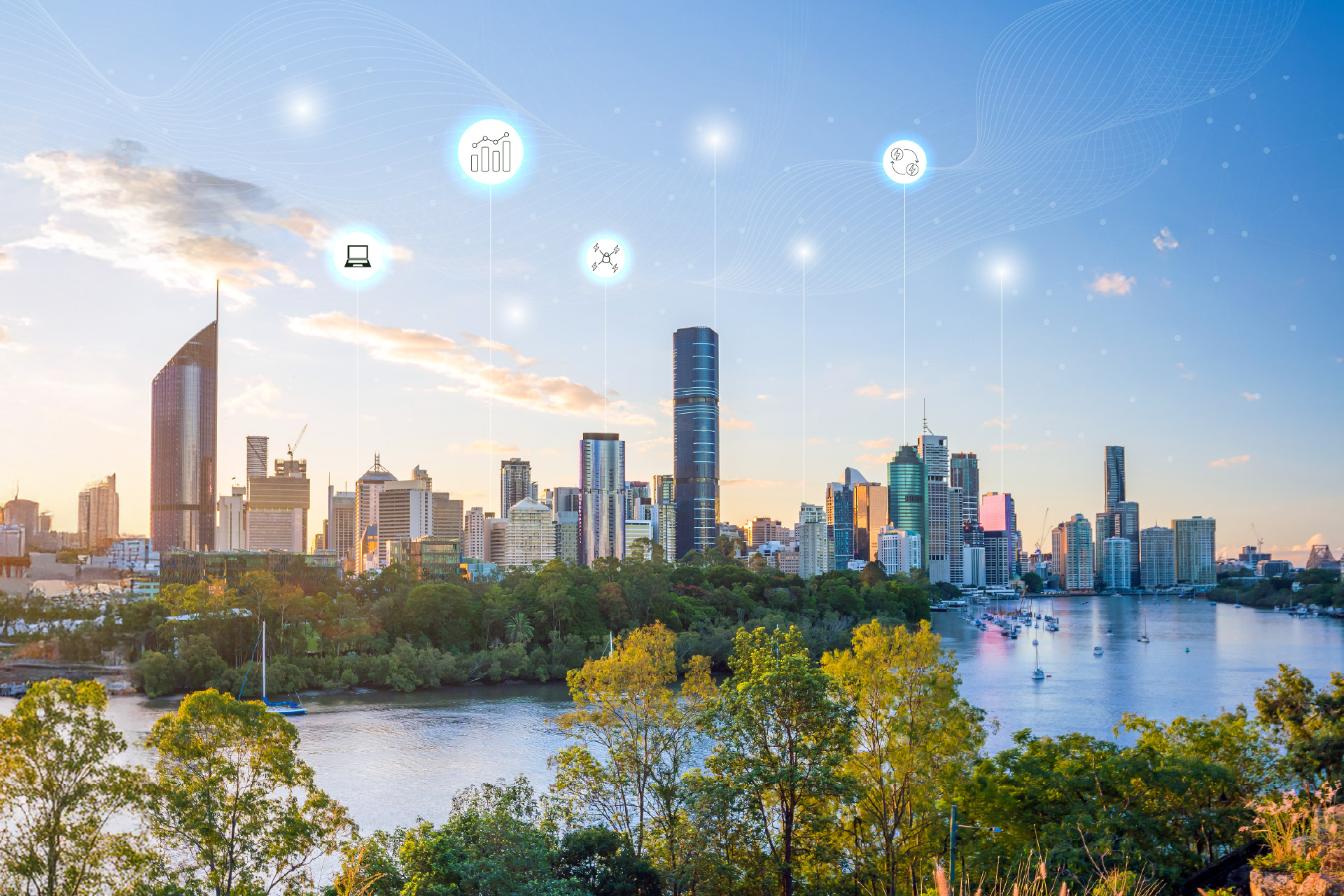 Brisbane Image With Connectivity 1920 X 1280 Brisbane