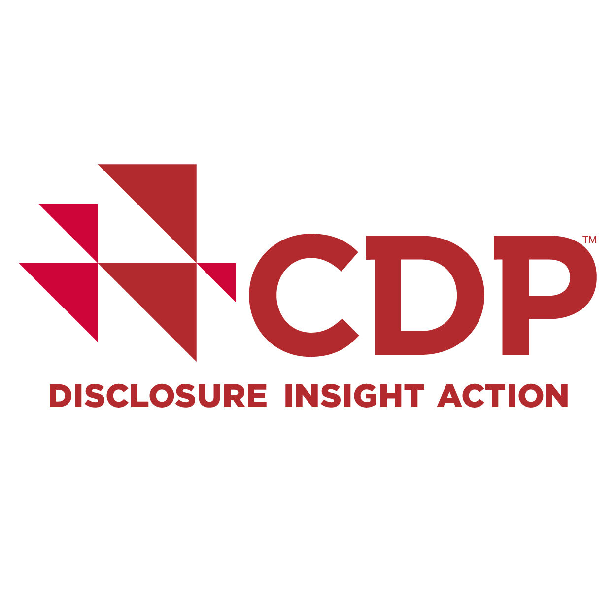 CDP climate change rating badge - EDMI environmental performance